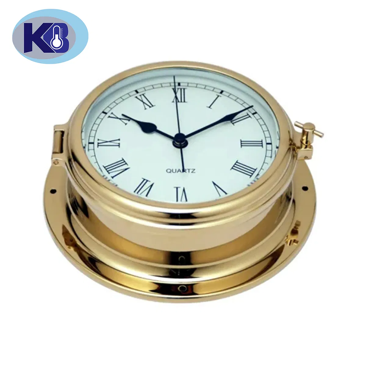 Gl195 Roman Dial 180mm Nautical Quartz Clock