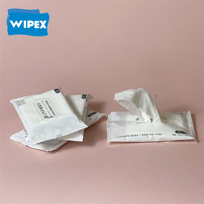 Disposable Travel Case Baby Wipes Organic Spunlace Nonwoven Wet Wipes Baby Skin