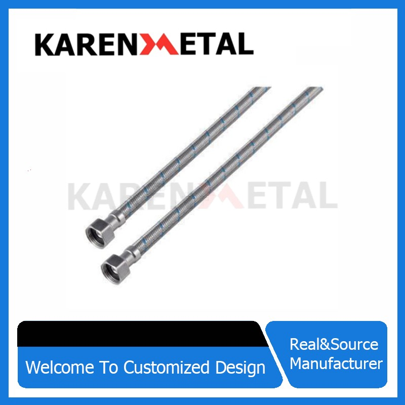 Heavy-Duty 304 Stainless Steel Braided Hose for Maximum Durability