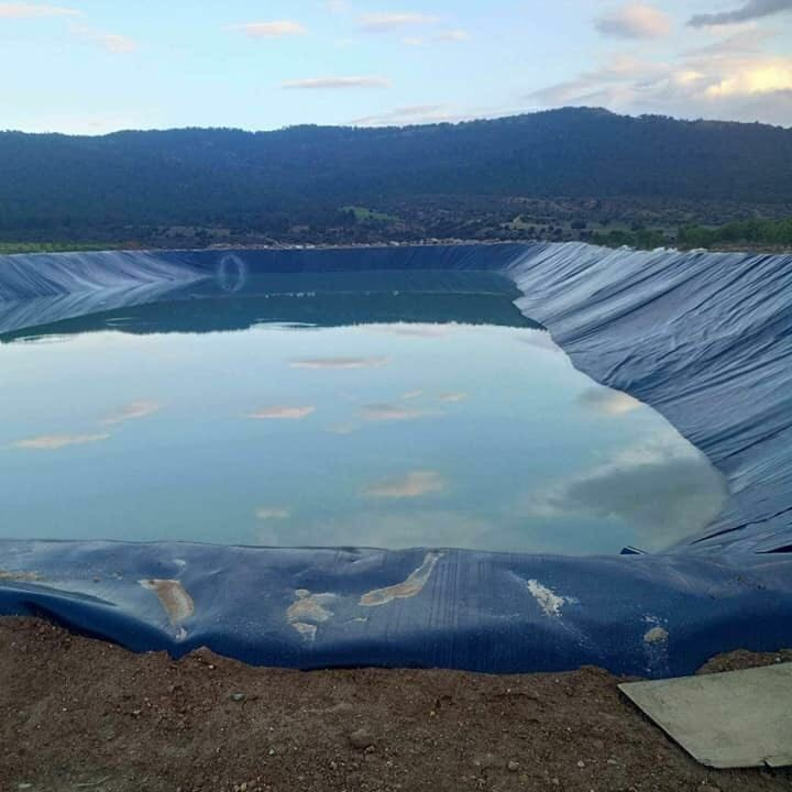 HDPE 500 Micron 750 Micron Geomembranes Liner for Fish Shrimp Farming Pond Aquaculture Application in Indonesia