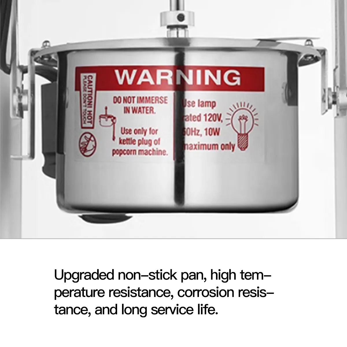 New High Efficiency Automatic Electric Popcorn Maker