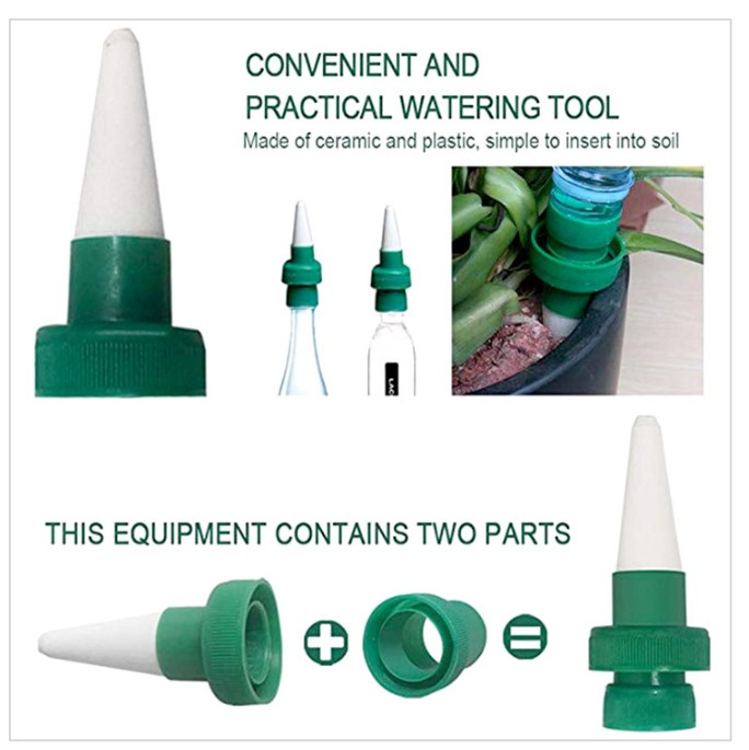 Ceramic Plant Water Garden Dripper