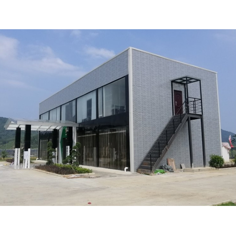 Hotel Home Construction Prefab Steel House Design with Singe Layer