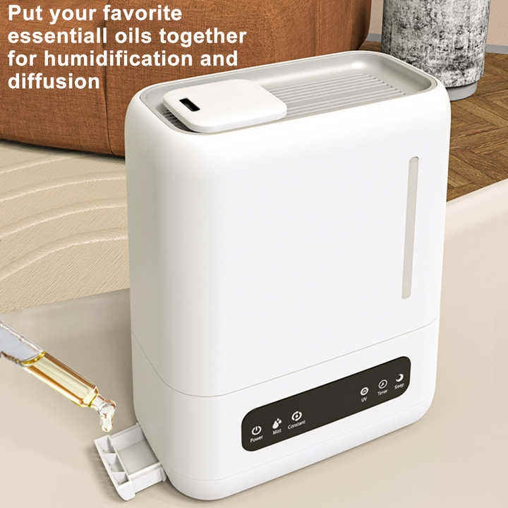 Factory Wholesale Smart Ultrasonic Cool Mist Humidifier Aroma Diffuser Electric Humidifier Greenhouse Air Humidifier