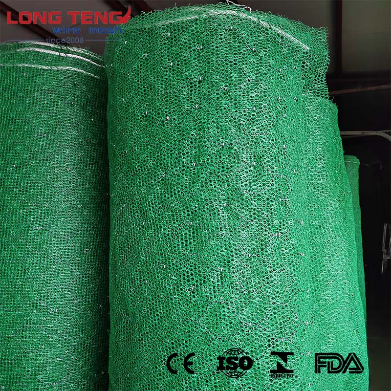 Reinforced Geomats for Soil Stabilization Mac Strengthen Mat Mesh Reinforced Geomat Erosion Control