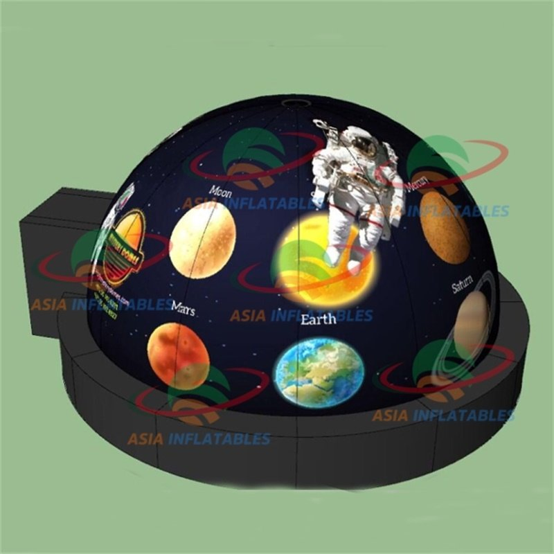 Outdoor Inflatable Projection Dome Tent for Planetarium Laser Shows