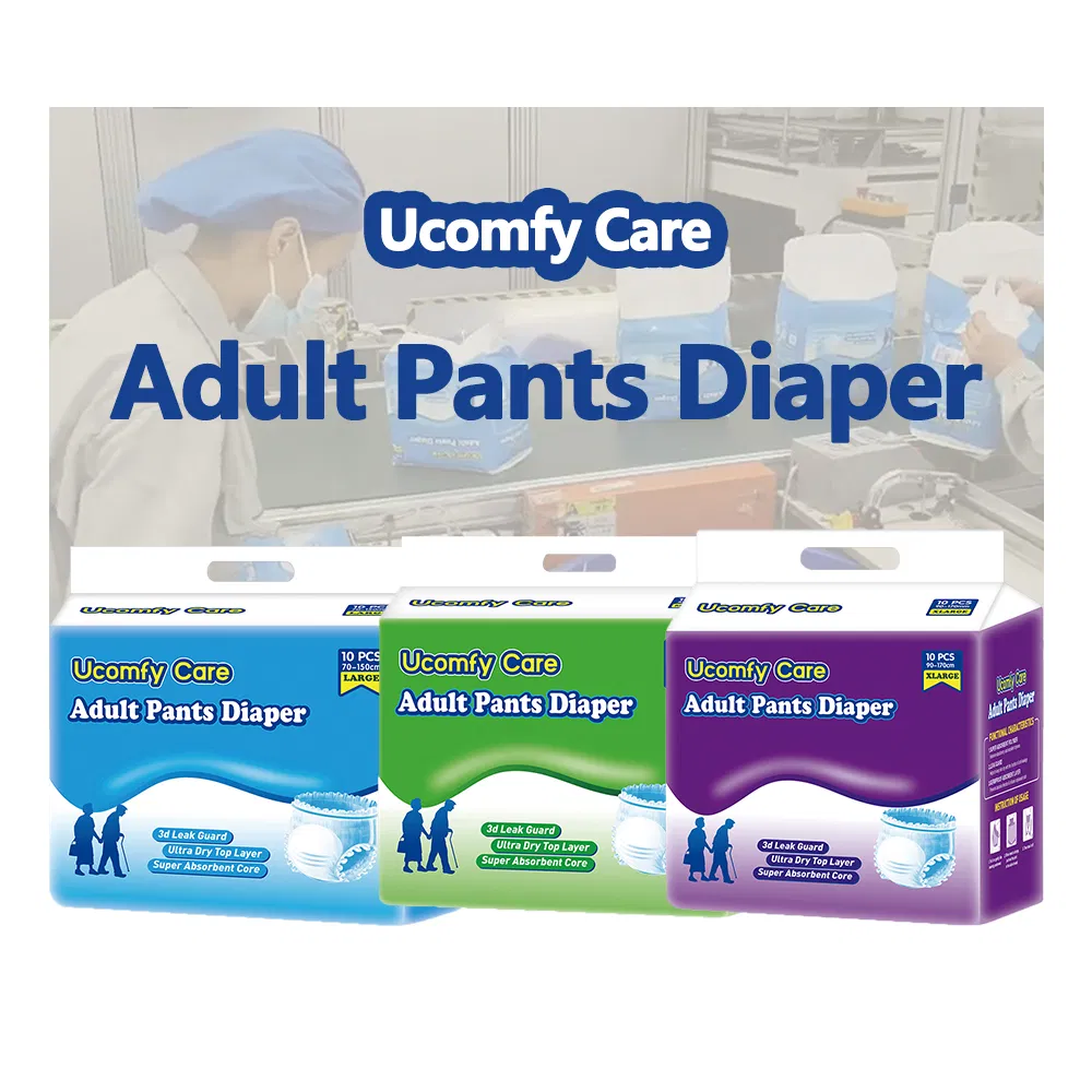 Wholesale Customized Incontinence Pants Disposable Adult Pull up Diaper