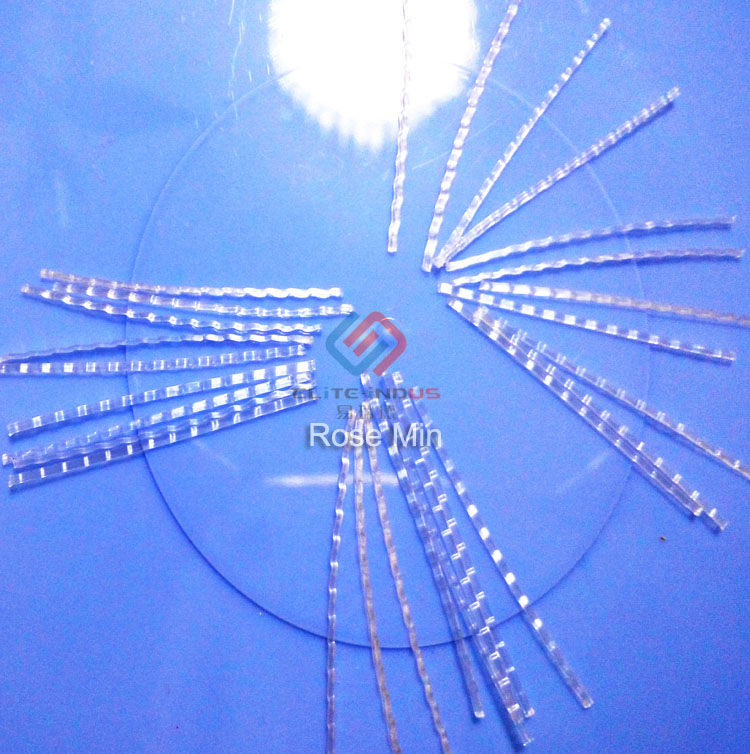 Polypropylene/PP Wave Fiber for Concrete