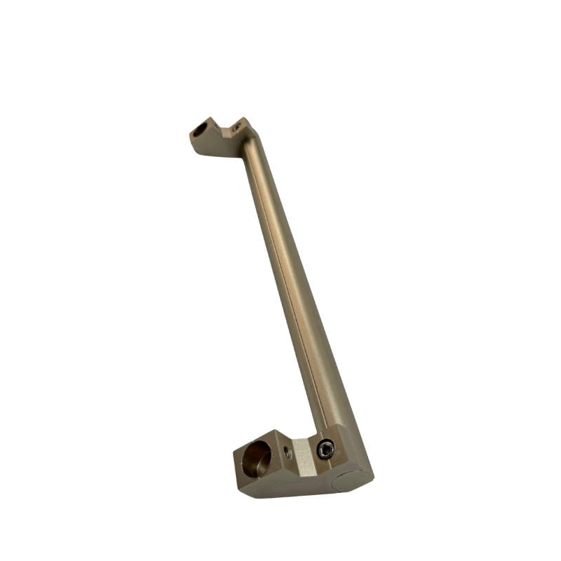 Solid Die Cast Aluminum Handle Matte Black for Interior Glass Door