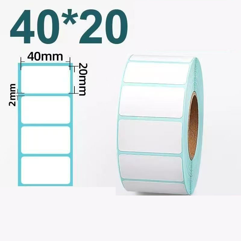 High Quality Customizable White Three-Proof Thermal Self-Adhesive Label Paper for Supermarket