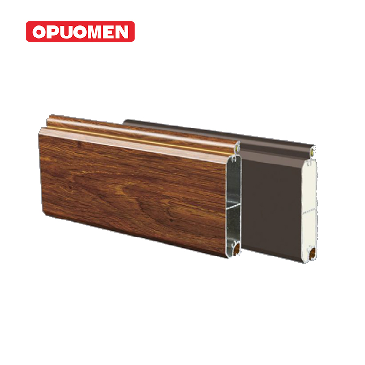 Aluminum Alloy Garage Door Finished Surface Waterproof Garage Doors