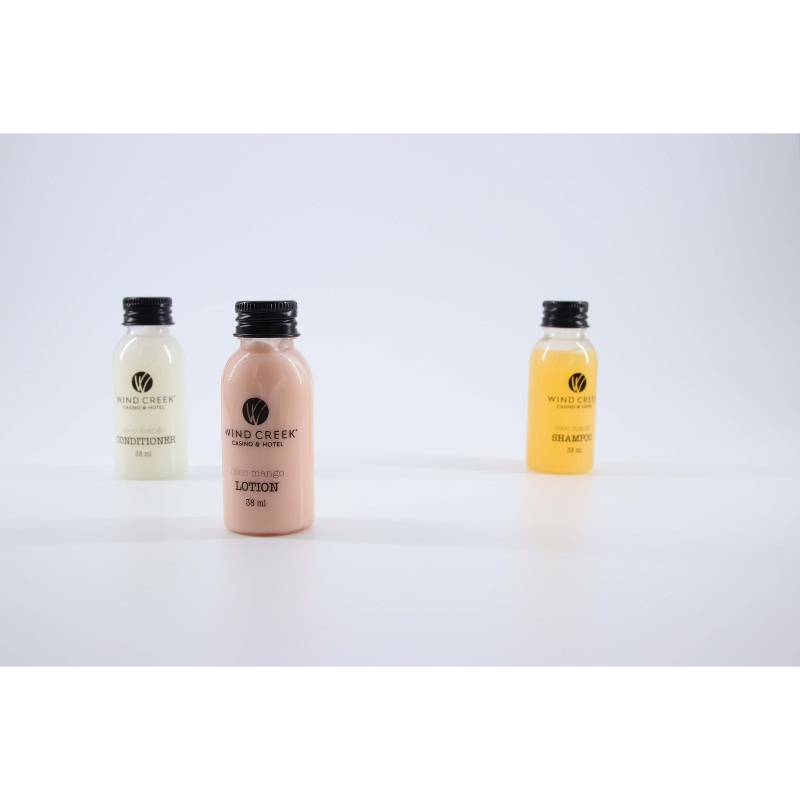 Hot Sale Hotel Supplies Mini Shampoos Conditioner Shower Gel in Bottle Packaging