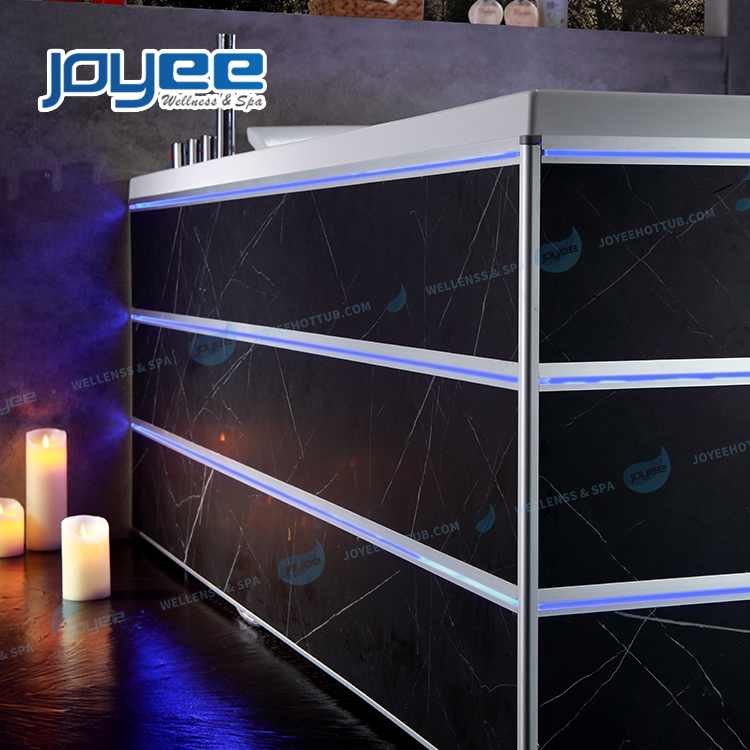 Акриловая гидромассажная ванна Joyee с LED-подсветкой