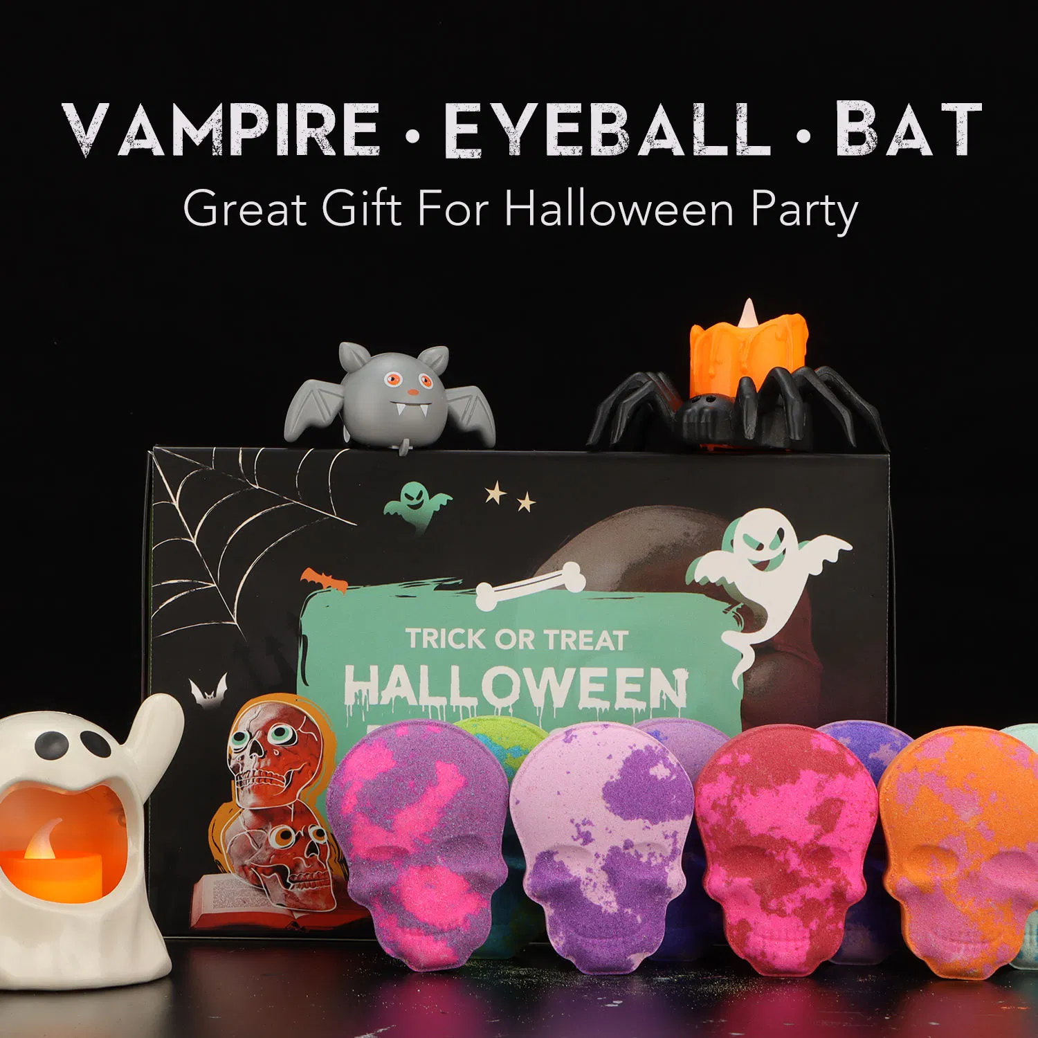 Spooky Halloween Bath Bombs for a Festive Soak Experience