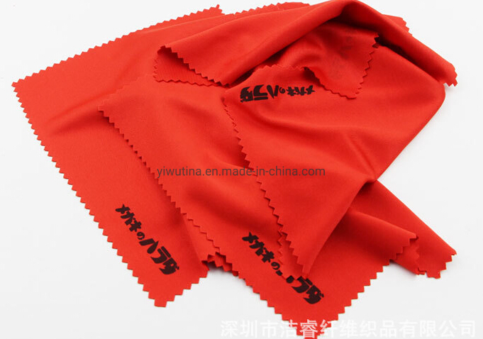 Custom Microfiber Cleaning Cloth for Lens/Screen/Jewelry/Camera/Laptop