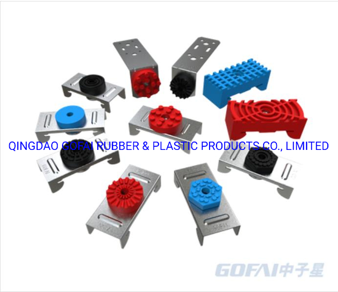 Ceiling and Wall Soundproofing Ceiling Grid Sound Isolation Clip Suspended Clip Acoustic Wall and Ceiling System