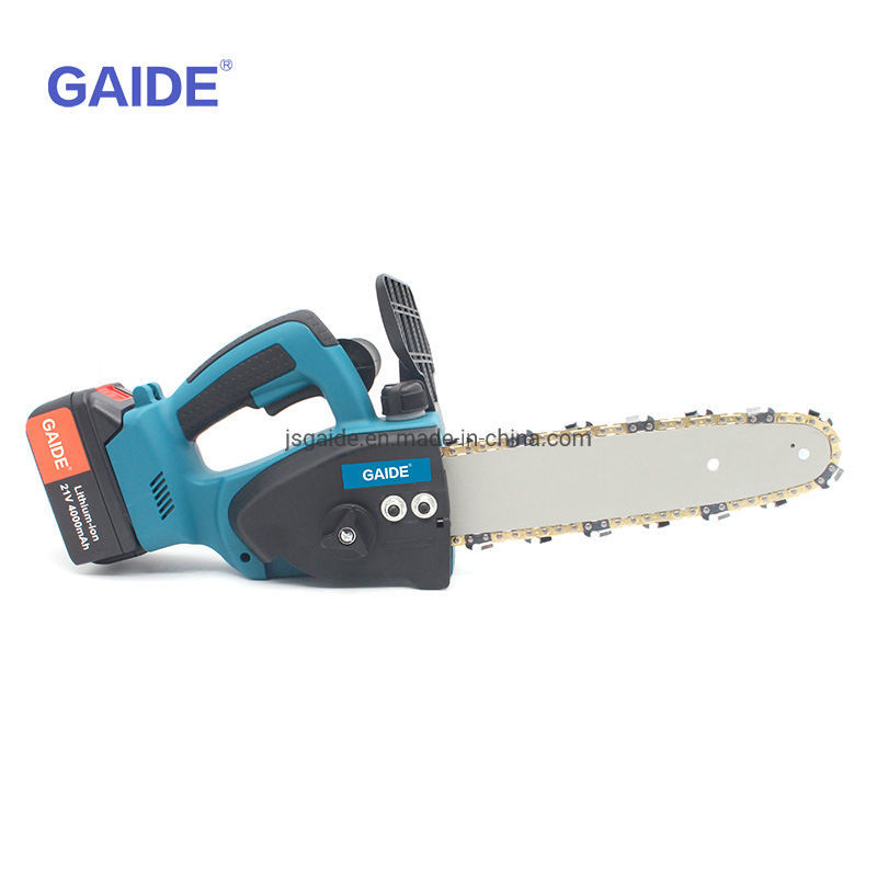 Cordless Chainsaw with Adjustable Head, 18V