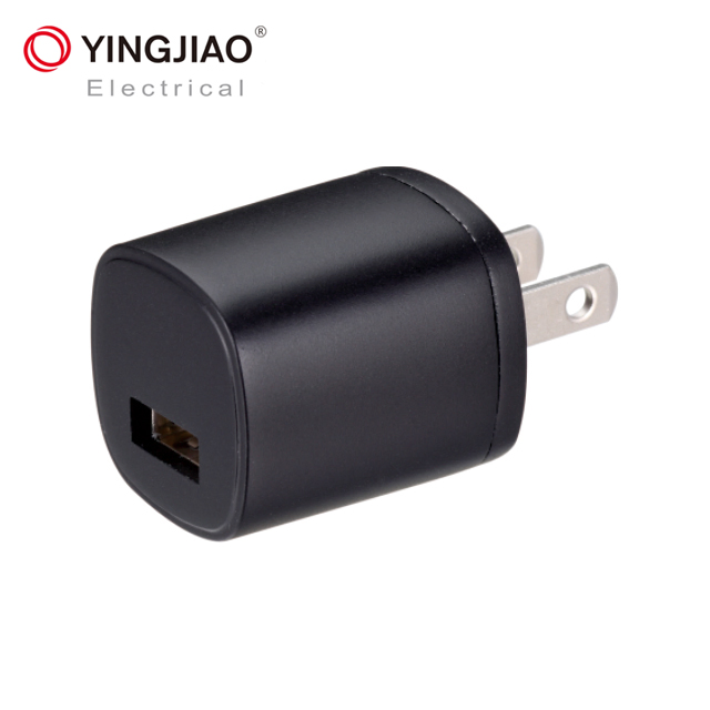 Yingjiao High Quality 6W Wholesale Wireless USB Charger RoHS Certificate 5V 1.2A Mobile Phone Charger Us