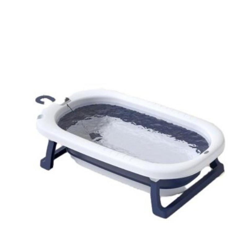 Smart Temperature Sensing Bath Tub Sturdy Pressure-Resistant High-Quality Foldable Eco-Friendly Baby Bathtub