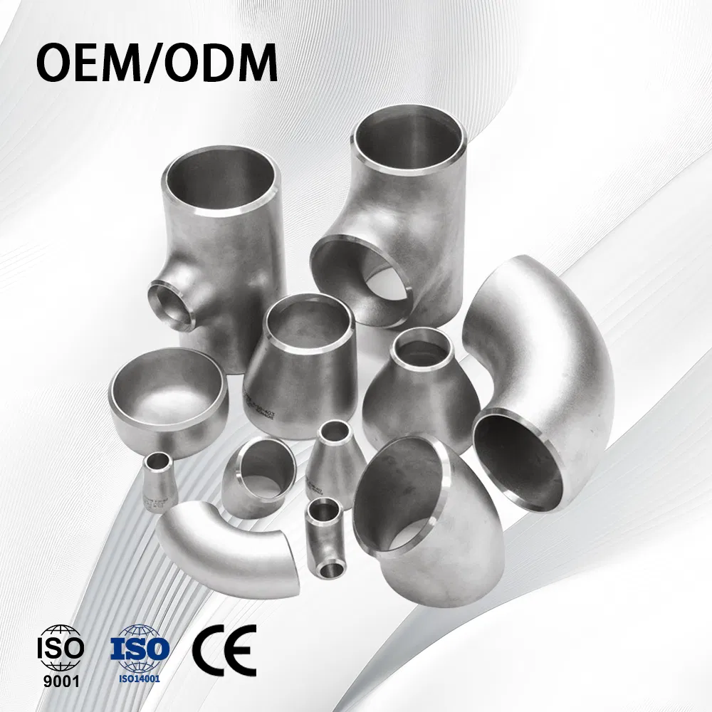 Stainless Steel Industrial Customize Sandblast Corrosion Resistant/High-Temperature Fittings for Water/Air/Oil/Gas/Liquid
