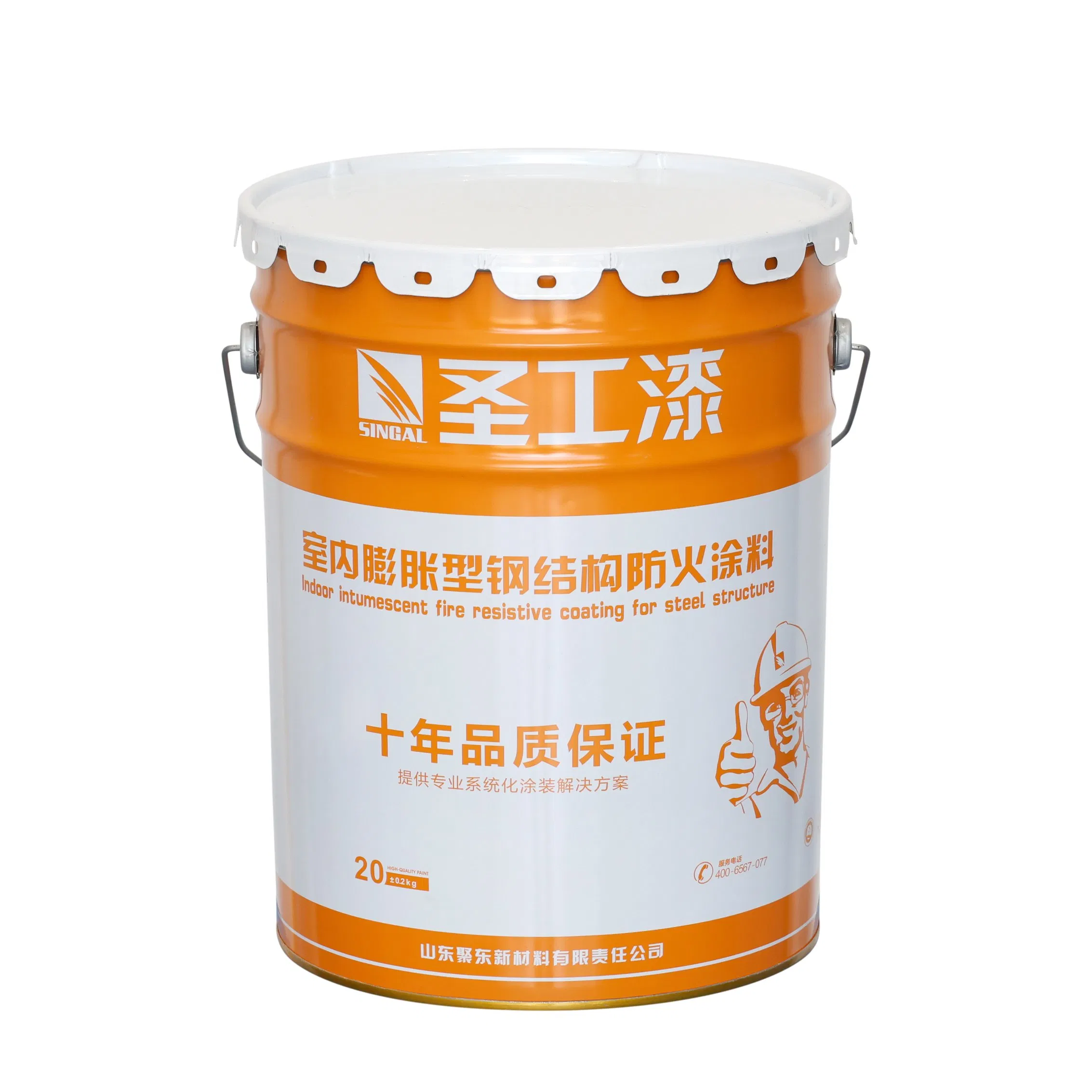 Wp-1A Outdoor Intumenscent Fireproof Coating Special Topcoat