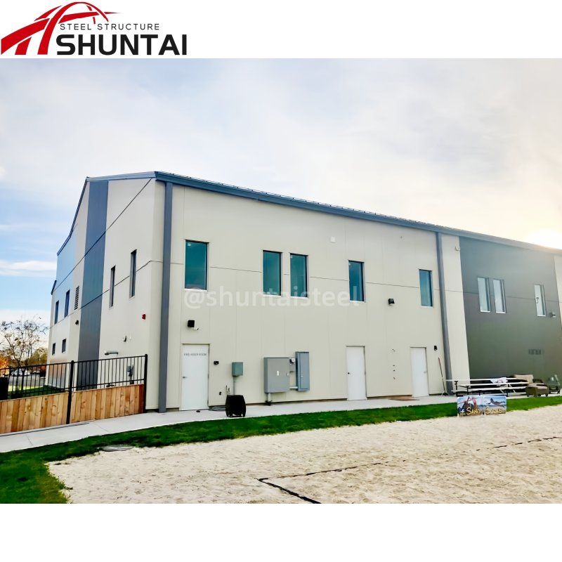 Metal Roof Large Span Modular Building Steel Truss Use Strong Carbon Steel Steel Structure Warehouse