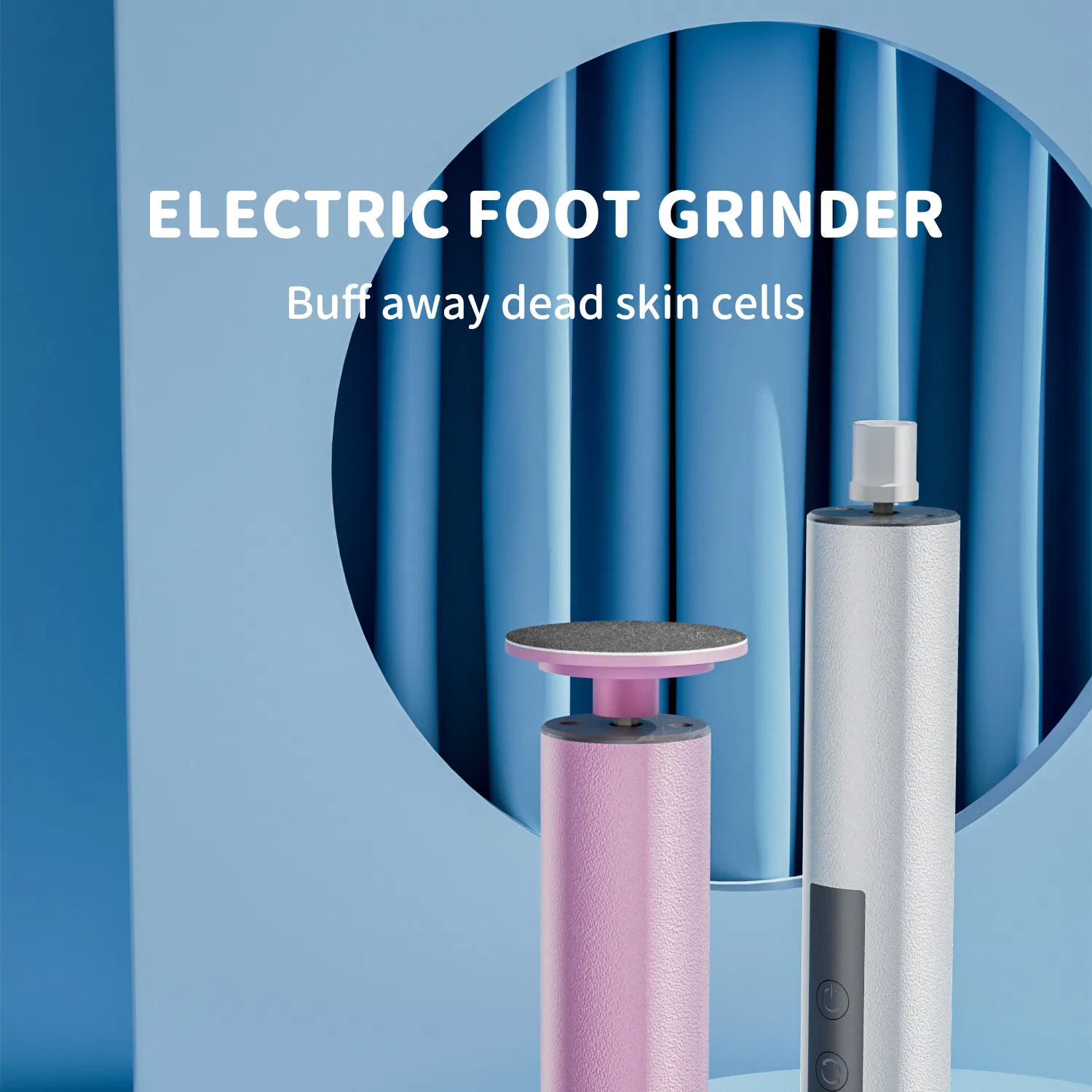 Quiet Electric Nail File Foot Grinder– <60dB Professional Foot Electric Callus Remover