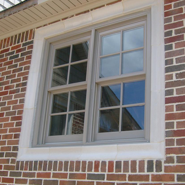UPVC/Vinyl Double Hung Window for American Design
