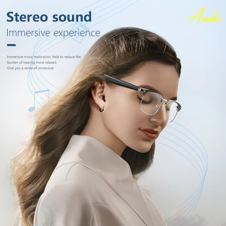 Умные очки-переводчик с Bluetooth и сенсорным управлением