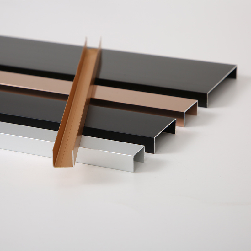 2mm U Shape Tile Edge Corner Stainless Steel Mirror Trim for Ceramic Tile