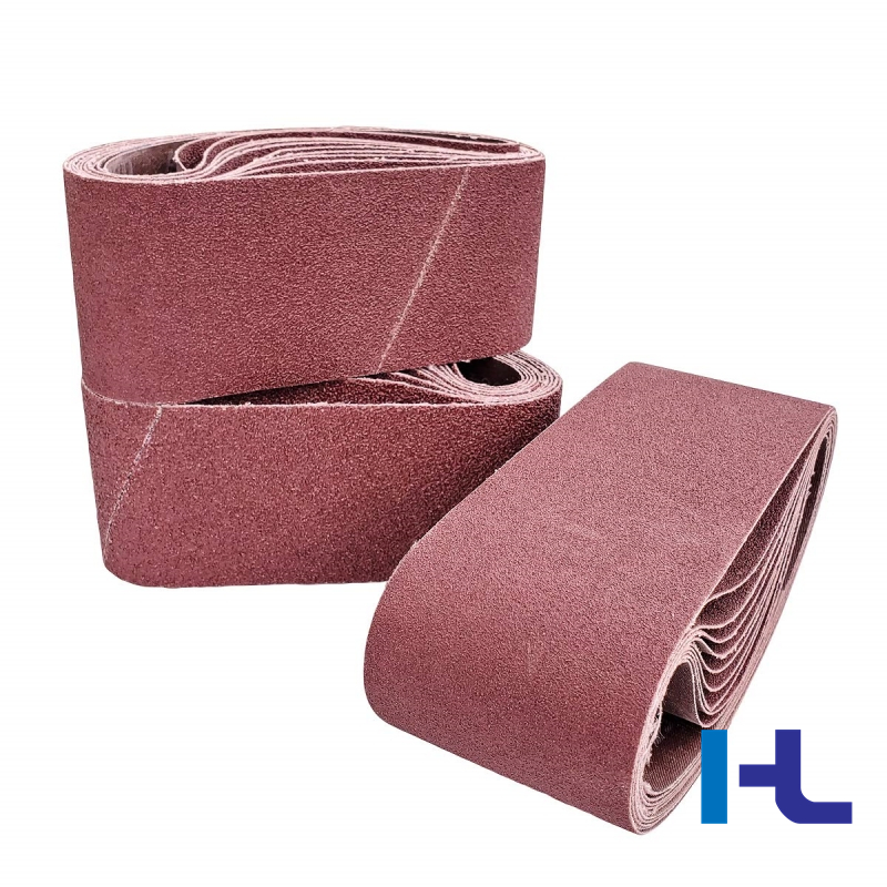 Aluminum Oxide Sand Grinding Abrasive Sanding Belt Gxk51 for Grinding on Wood Metal