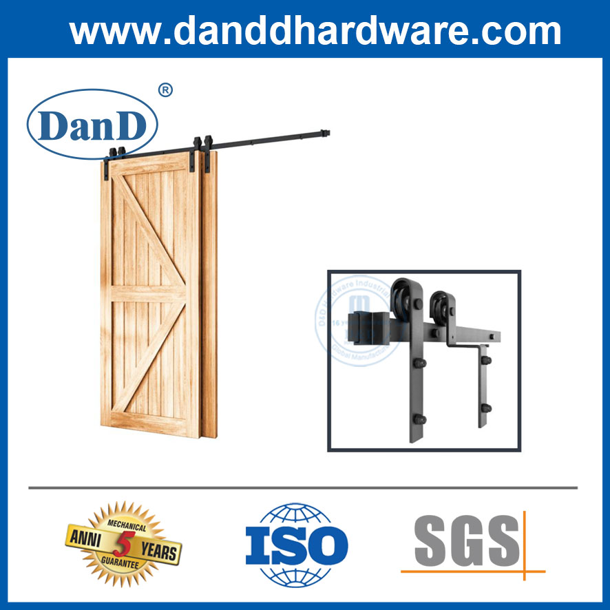 Modern System Kitchen Wooden Door Hardware Sliding Barn Door Hardware