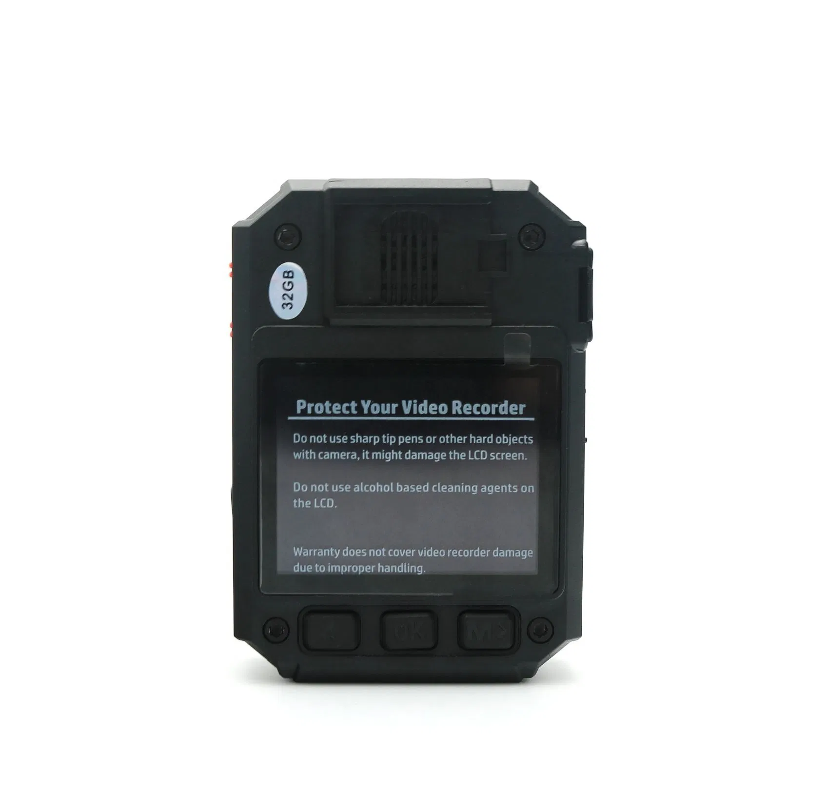 H265 Ambarella H22 Bodycam 32-128GB IP68 64X Digital Zoom