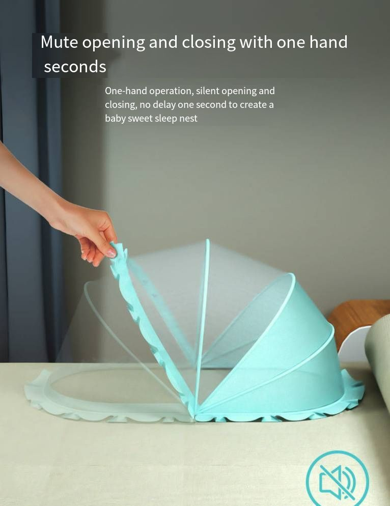 Factory Price Baby Mosquito Net Cover Foldable Children's Baby Bed Yurt Anti-Mosquito Canopy Newborn Cradle Backpack Tent for Kids