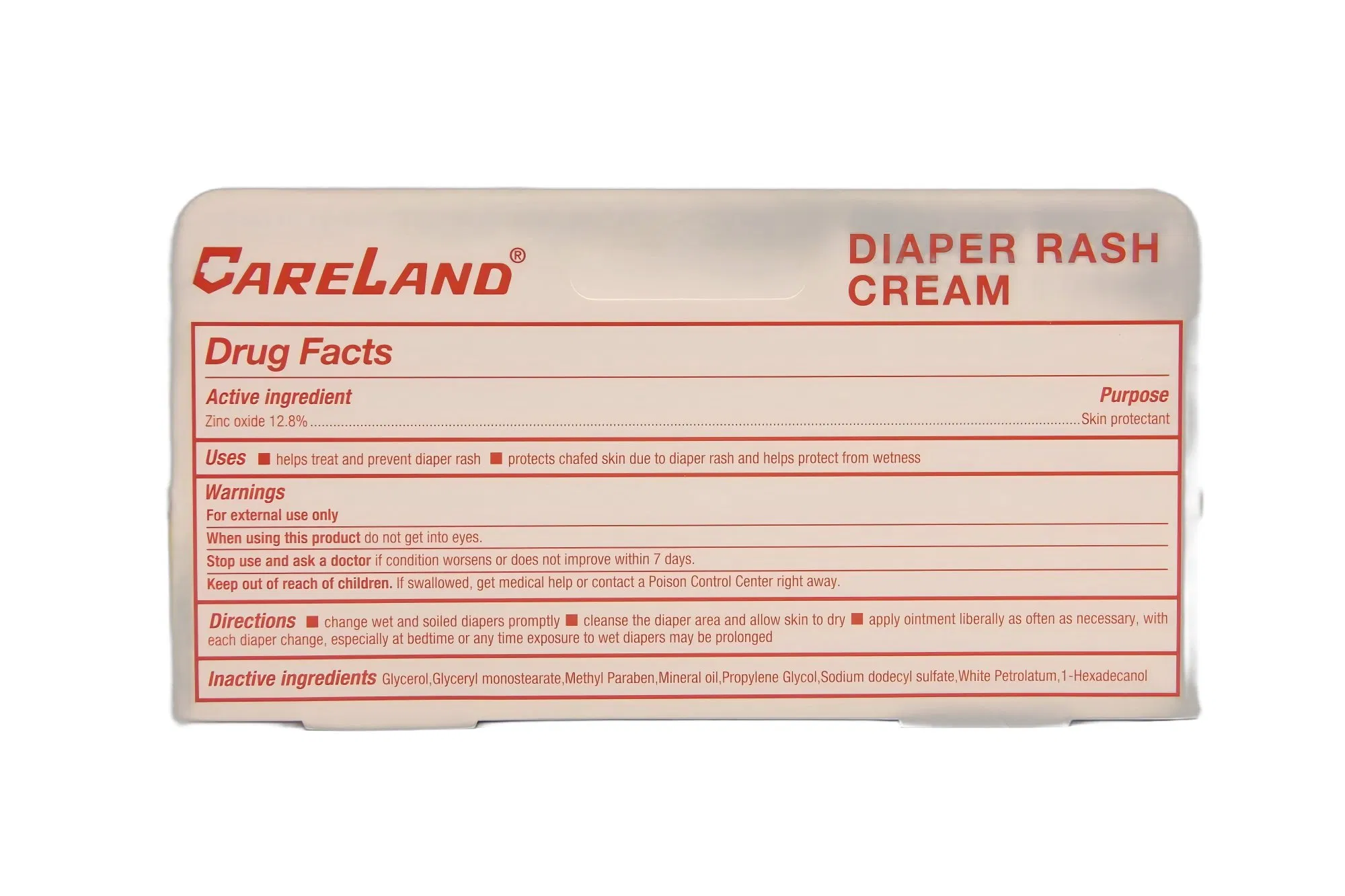 Natural Immediate Soothing Relief Nappy Rash Cream 2.5oz Medicated Diaper Rash Cream