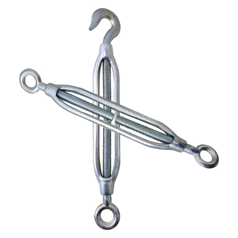 Drop Forged Q235 Galvanized Steel JIS Type Eye to Eye Turnbuckle