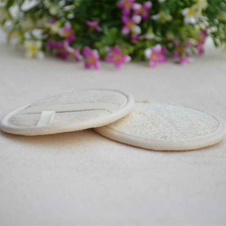 Wholesale Natural Loofah Bath Scrubber Pad Cleaning Pad