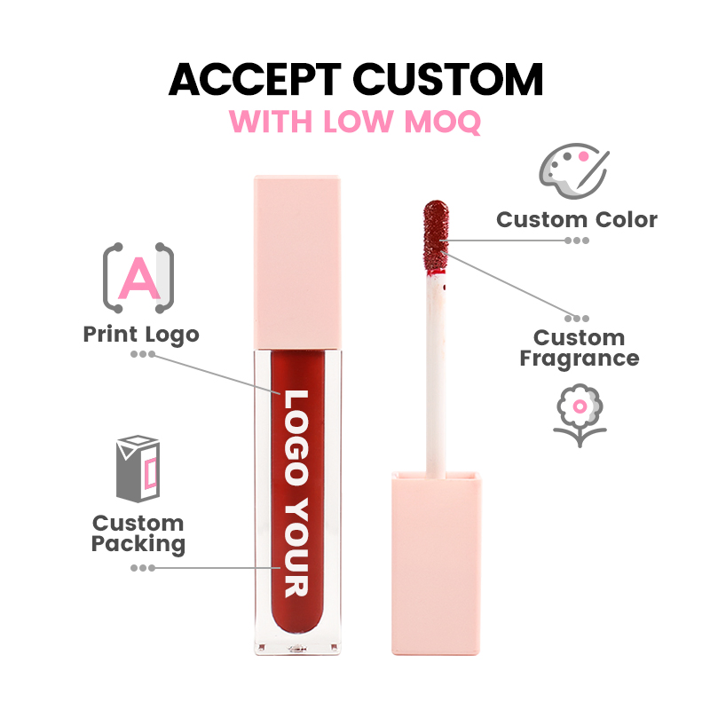 High Quality Shimmer New Arrival Lip Gloss Pink Lid High Shimmer Lipgloss