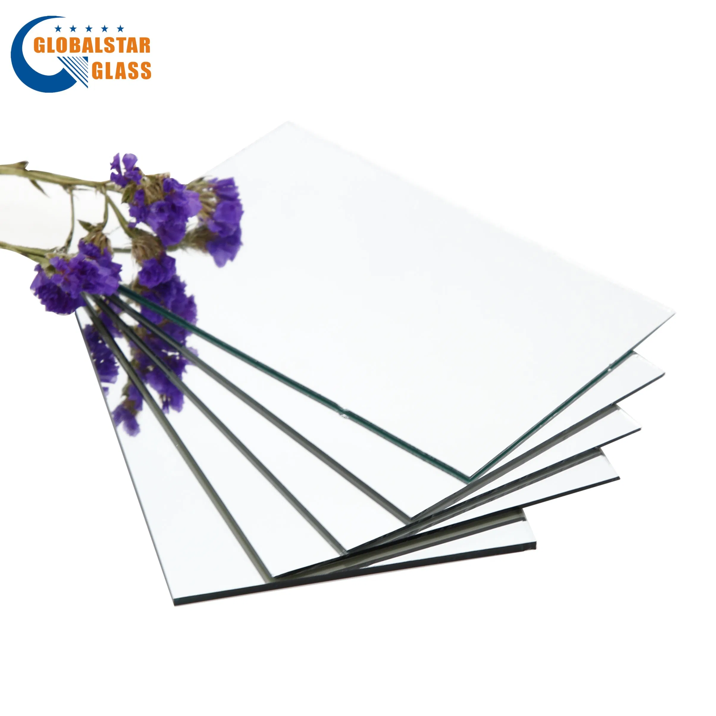 3mm 4mm 5mm 6mm Extra Clear Silver Mirror Ultra Clear Silver Mirror Glass for Building/Decoration/Furniture/Bathroom