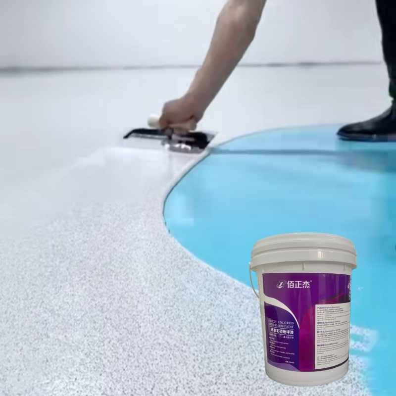 Wholesale Factory Price High Hardness Anti-Slip Epoxy Sand Mining Floor Paint for Both Indoor and Outdoor Use