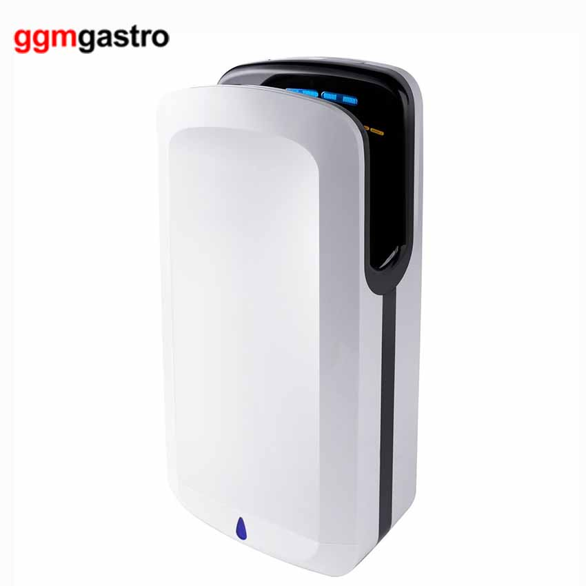 Hand Dryer with Sensor & UV Lamp - White