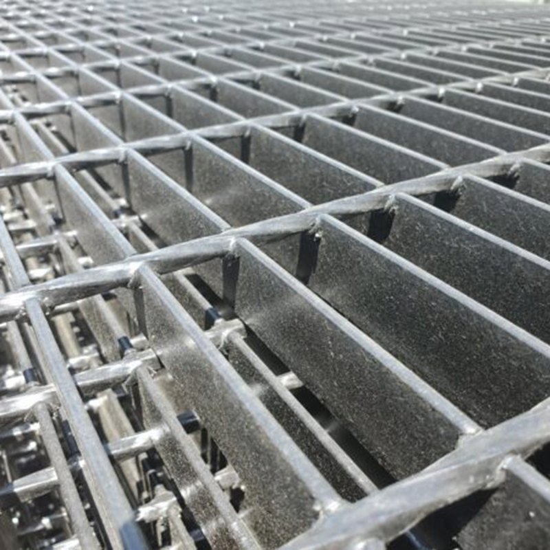 5'*10' Steel Grating Walkway Driveway Steel Grate Floor Drain Stainless Steel Grating Welded by Machine ISO