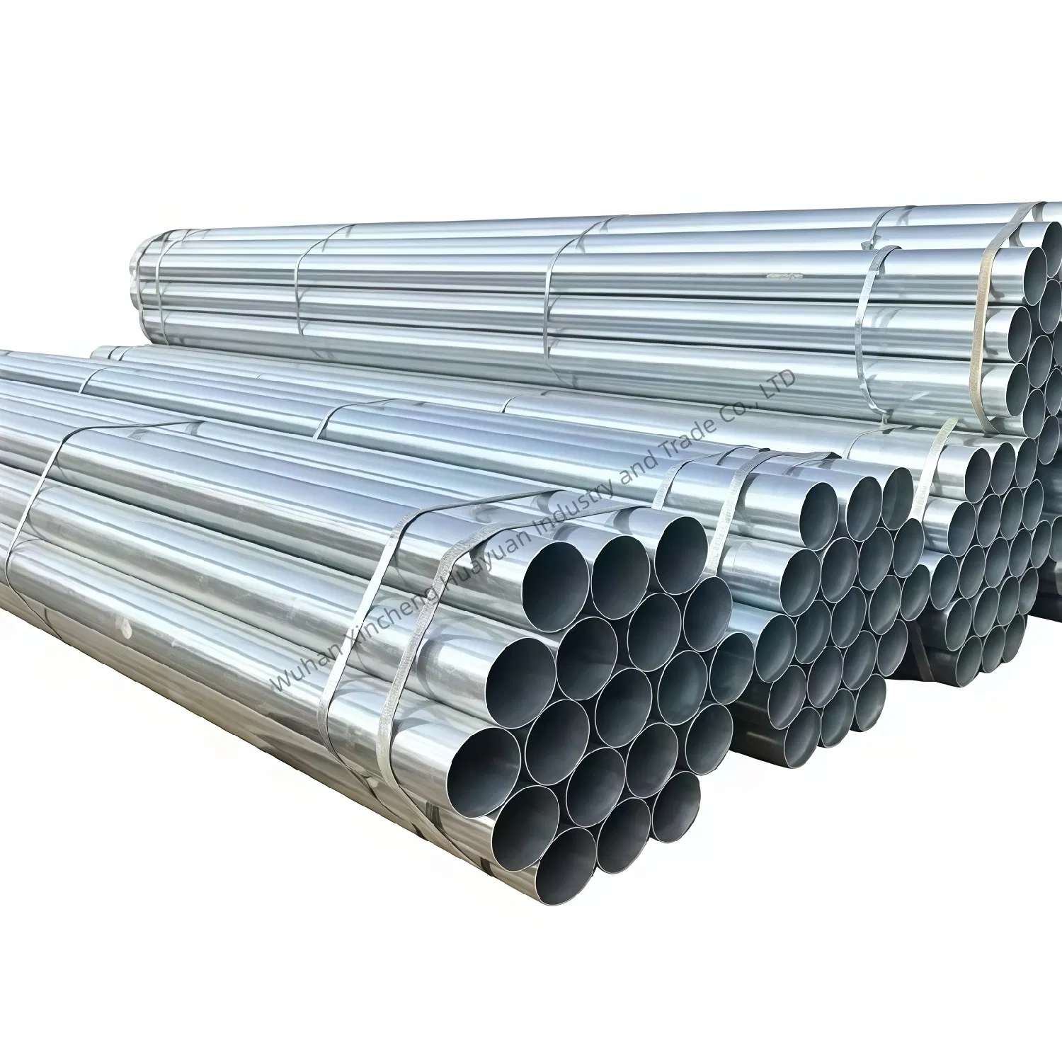 Customized Galvanized Steel Round Pipe En 10219 S235jrh S275joh Standard