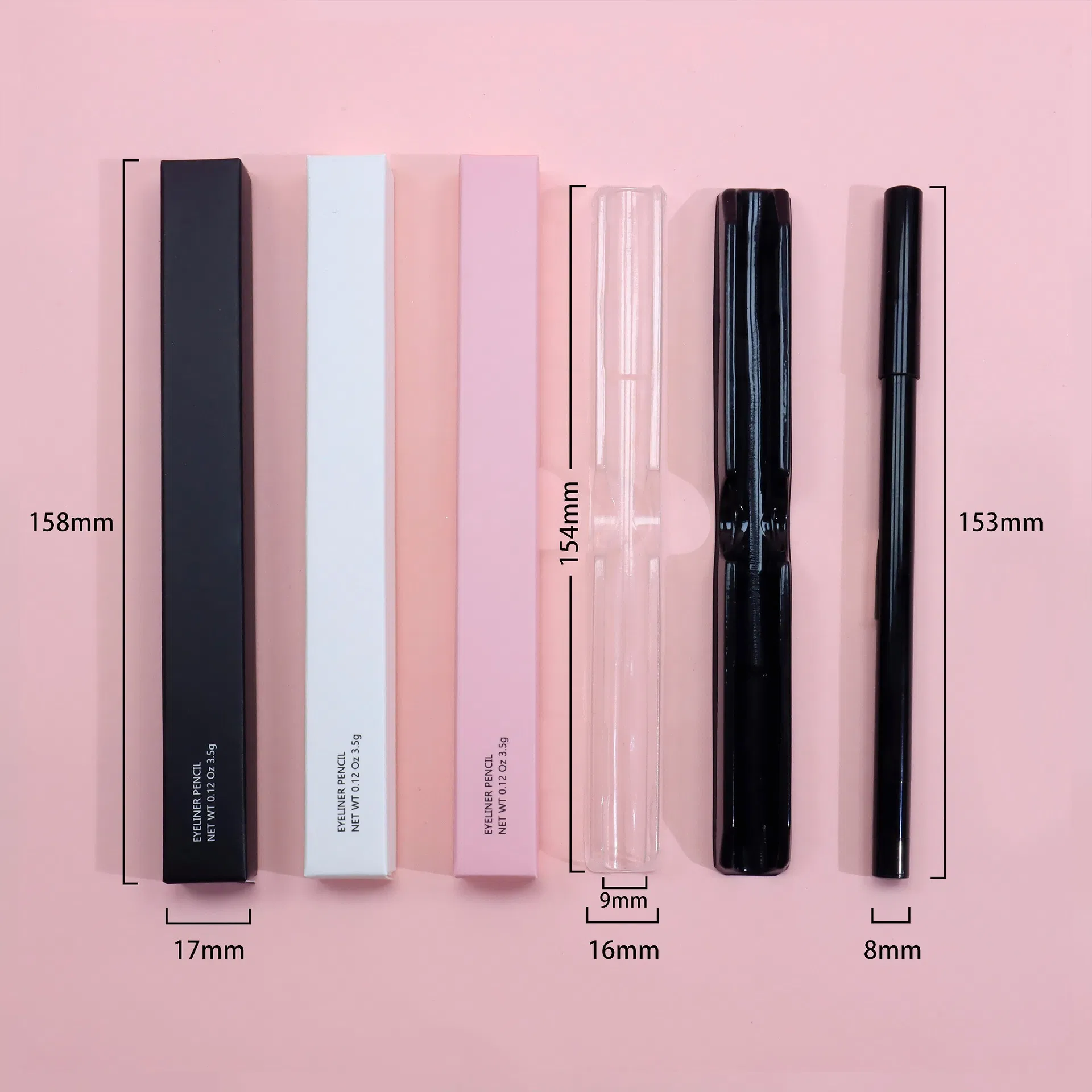 Non Smudge Eyeliner Gel Waterproof Smooth Long-Lasting Eyeliner Gel Pen