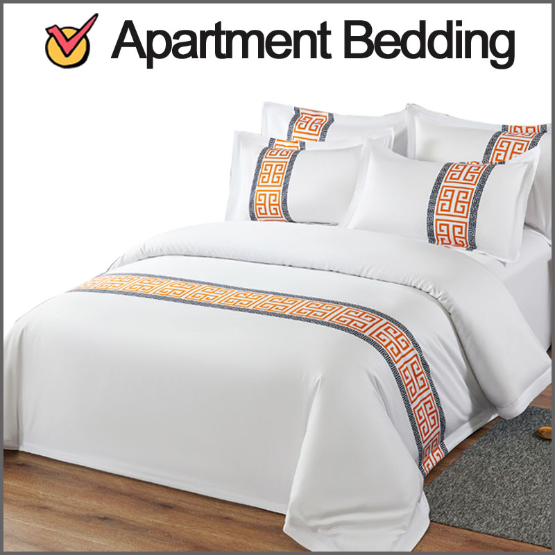 Luxury Five Star Hotel Linen 1000 Thread Count Cotton Satin Bedsheet /Duvet Cover for Single/Double/Twin/Queen/Full King Size with Logo 4PCS Hotel Bedding Sets