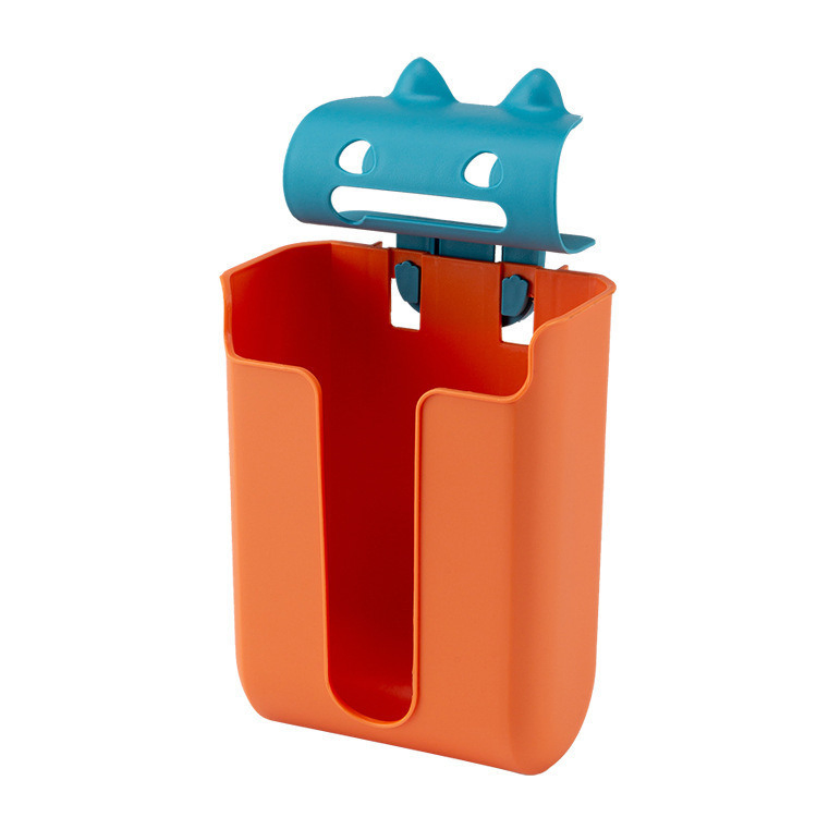 Kitchen Storage Box Tissue Garbage Bag Wall-Mounted Simple Punch-Free Bl15903