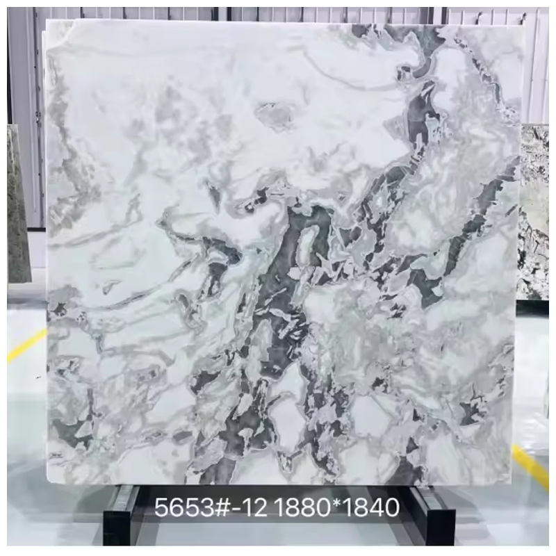 Luxury Exotic White Caribbean Island Quartzite Slabs for Countertops and Tables