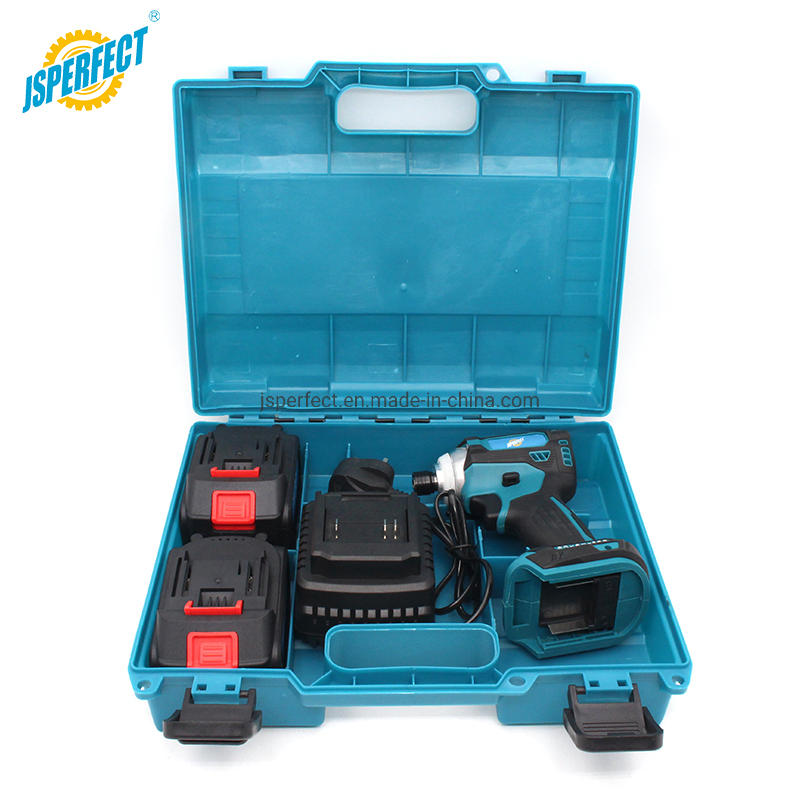 18V Cordless Rechargeable Electric Screwdriver Interchangeable Battery