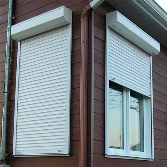 Protective Rolling Shutter Windows with Thermal and Sound Insulation