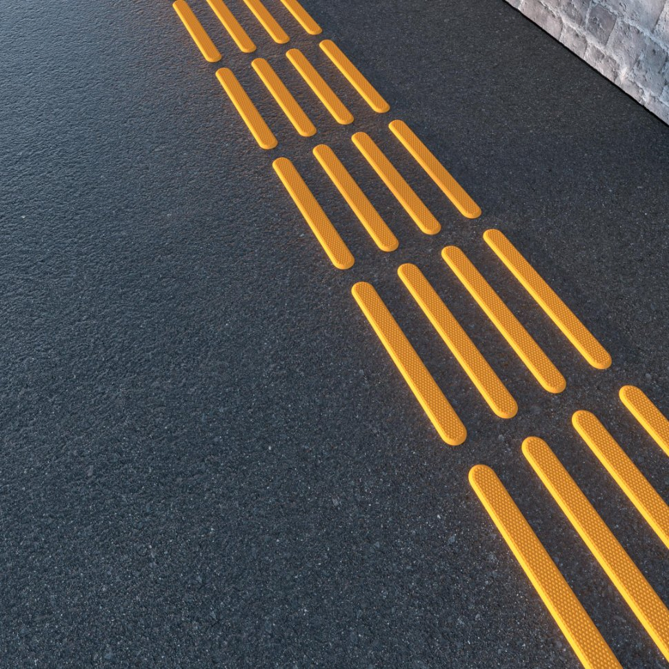 Тактильные индикаторные полосы из нержавеющей стали